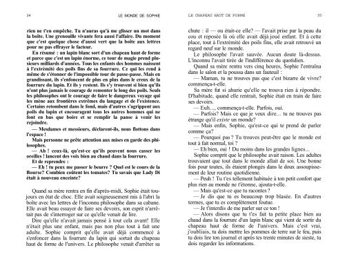 Le Monde de Sophie - Jostein Gaarder (En pdf) - Oasisfle