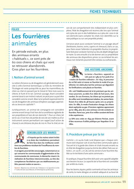 Télécharger cette fiche - Le Journal des Maires