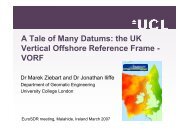 the UK Vertical Offshore Reference Frame - EuroSDR