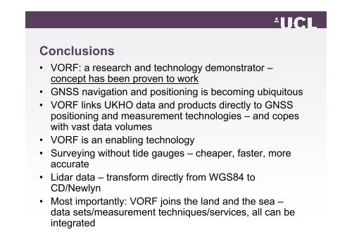the UK Vertical Offshore Reference Frame - EuroSDR