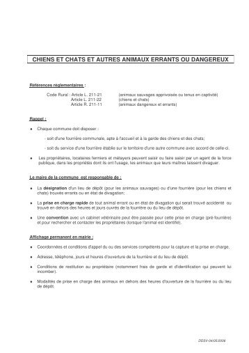 Liste chiens dangereux - Onex Liste chiens dangereux - Onex