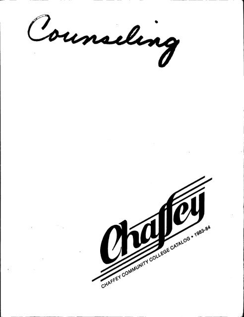 1983-1984 - Chaffey College
