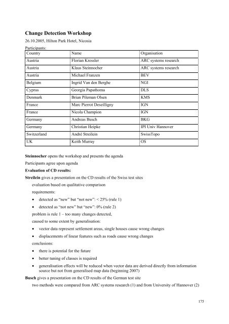 EuroSDR Projects - Host Ireland