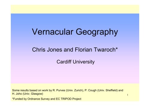 Vernacular Geography - Host Ireland