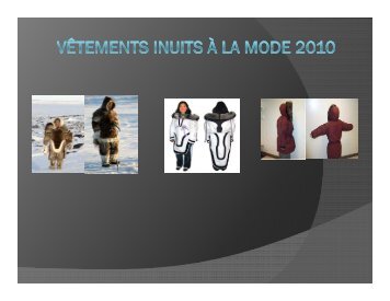 Projet collectif des étudiants inuits 2010