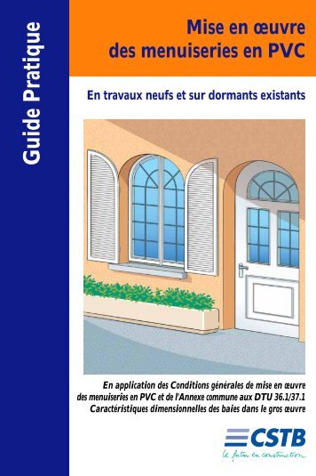 extraits du guide pratique de mise en oeuvre des ... - Veka