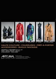 HAUTE COUTURE • FOURRURES • PRÊT-à ... - C apencheres