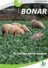 Du fourrage vert en automne - Jouffray Drillaud