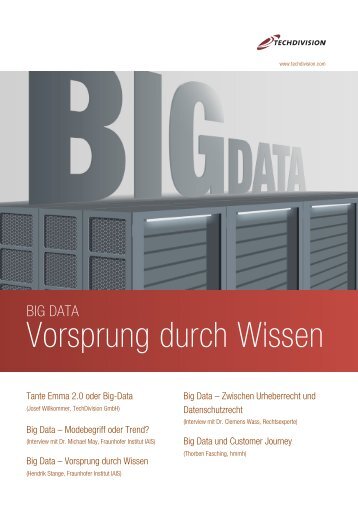 Big Data – Vorsprung durch Wissen