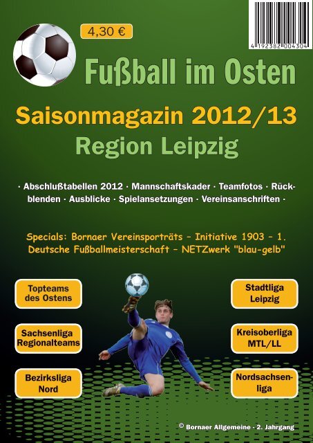 Probelesen Saisonmagazin Fußball im Osten 2012/2013