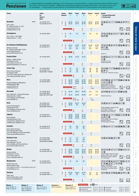 Gastgeberkatalog Winter/Sommer (2012/2013)