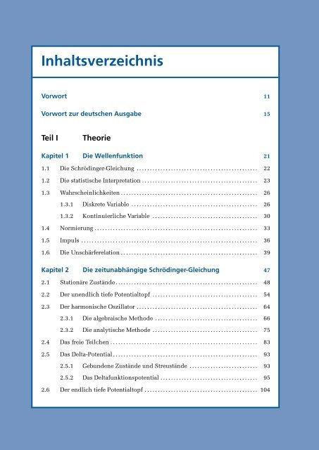 Quantenmechanik Lehr- und Übungsbuch 2 ... - Pearson Studium