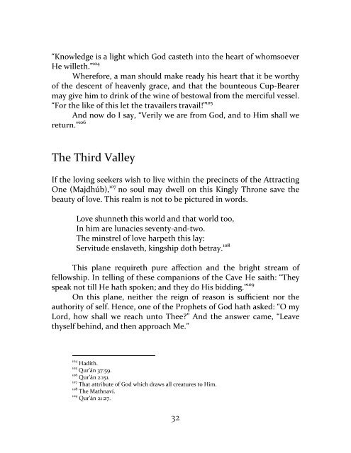 Baha'u'llah - The Seven Valleys and the Four Valleys.pdf - Bookstacks