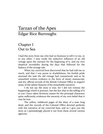 Edgar Rice Burroughs - Tarzan of the Apes.pdf - Bookstacks