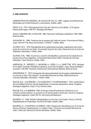 Capitulo VI - Bibliografía - Universidad Nacional de Salta