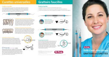 Grattoirs faucilles Curettes universelles - Hu-Friedy