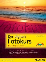 Der digitale Fotokurs (Inhaltsverzeichnis)