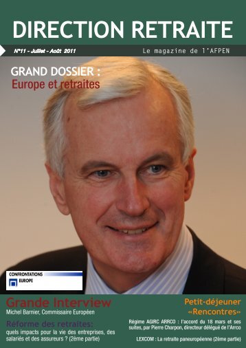 DIRECTION RETRAITE - Confrontations Europe