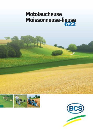 Moissonneuse-lieuse Motofaucheuse - Bcs