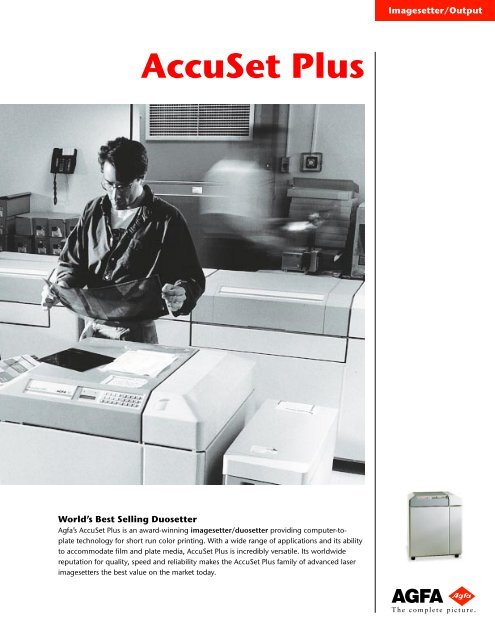 agfa accuset 1000 user manual