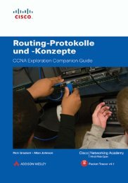 Routing-Protokolle und -Konzepte - Pearson Bookshop