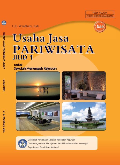 Usaha Jasa Pariwisata Jilid 1 untuk SMK