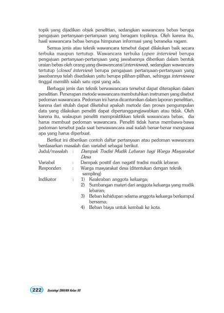 Contoh Pertanyaan Terbuka Dan Tertutup Dalam Wawancara - Temukan Contoh