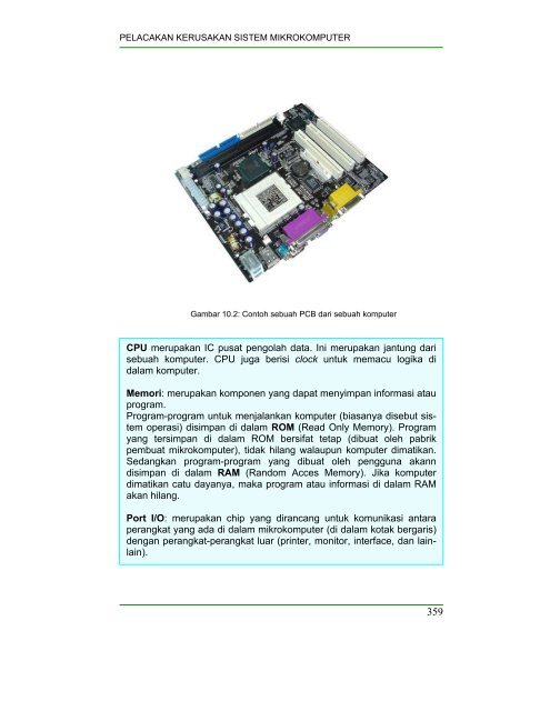 teknik pemeliharaan dan perbaikan sistem elektronika jilid 3 smk