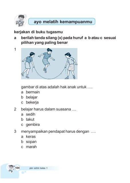 ayo melatih kemampuanmu