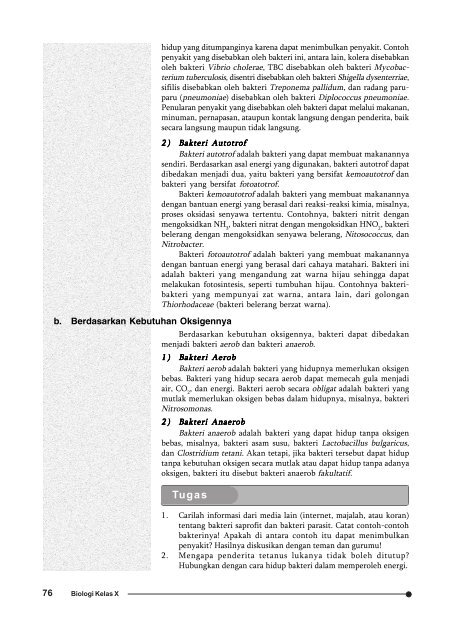 Kelas 1 Sma Biologi Ari Sulistyorini