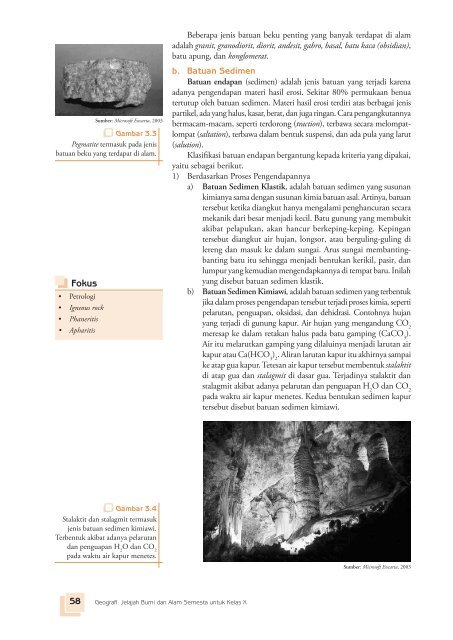 B. Ruang Lingkup Geografi