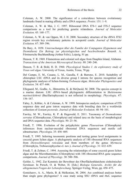 Molecular phylogeny and taxonomic revision of chaetophoralean ...