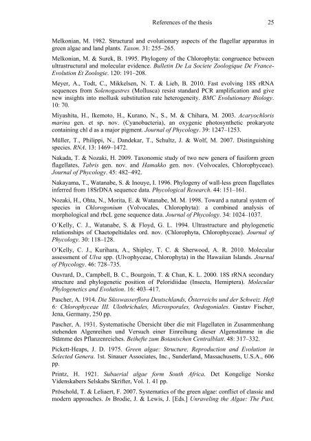 Molecular phylogeny and taxonomic revision of chaetophoralean ...