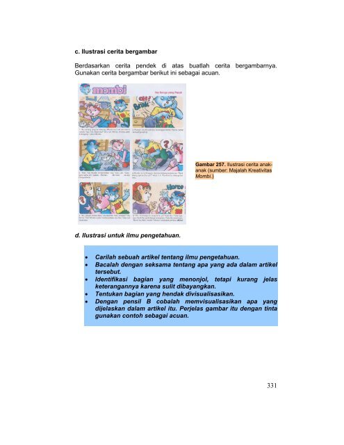 SENI RUPA Menjadi Sensitif, Kreatif, Apresiatif dan Produktif JILID 2