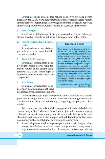 Sosiologi Kontekstual XI