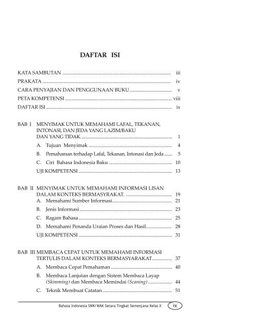 Bahasa Indonesia 1: untuk SMK/MAK