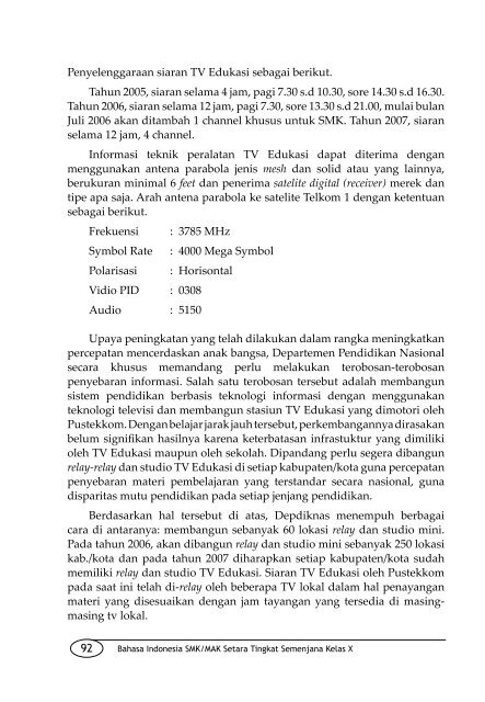 Bahasa Indonesia 1: untuk SMK/MAK