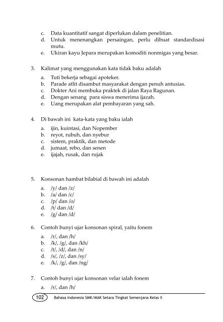 Bahasa Indonesia 1: untuk SMK/MAK