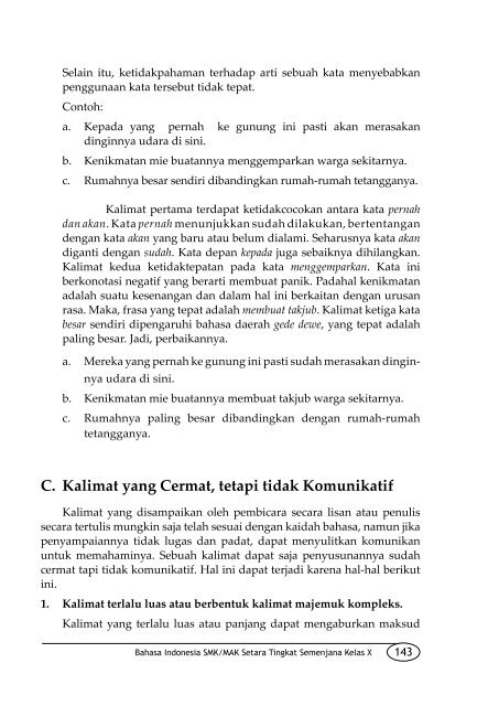 Bahasa Indonesia 1: untuk SMK/MAK