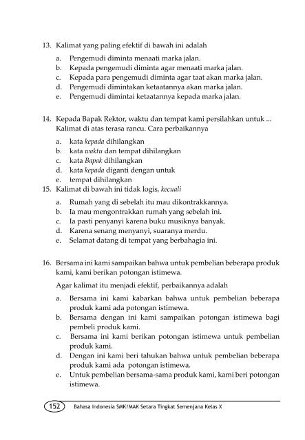 Bahasa Indonesia 1: untuk SMK/MAK