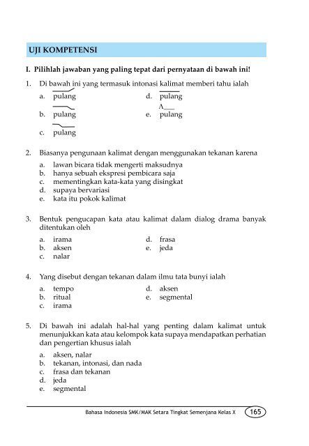 Bahasa Indonesia 1: untuk SMK/MAK