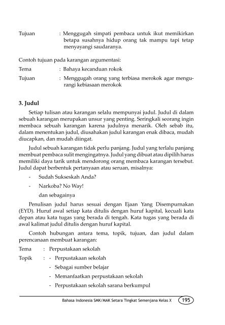 Bahasa Indonesia 1: untuk SMK/MAK