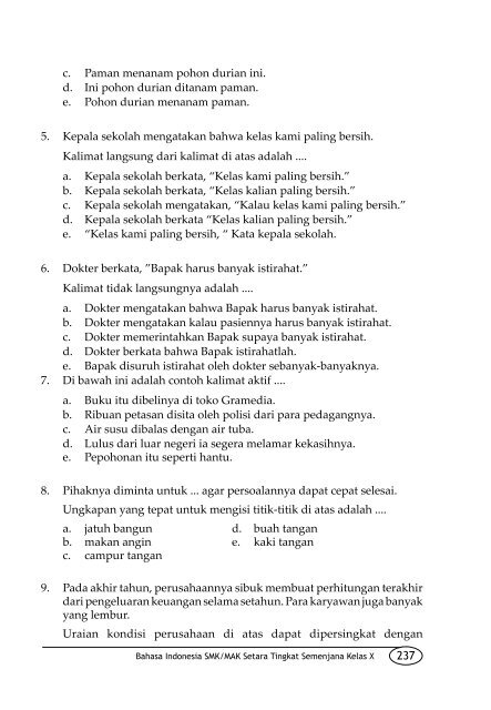 Bahasa Indonesia 1: untuk SMK/MAK