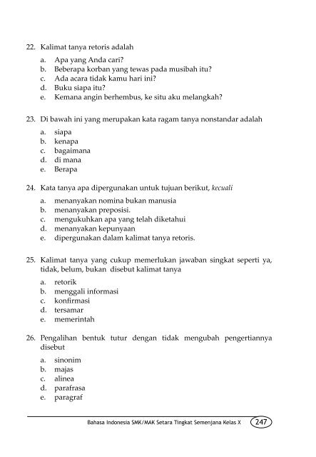 Bahasa Indonesia 1: untuk SMK/MAK