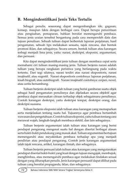 Bahasa Indonesia 1: untuk SMK/MAK