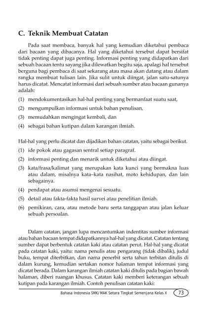 Bahasa Indonesia 1: untuk SMK/MAK