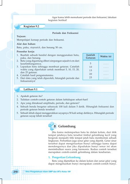 Pertumbuhan dan Perkembangan Makhluk Hidup