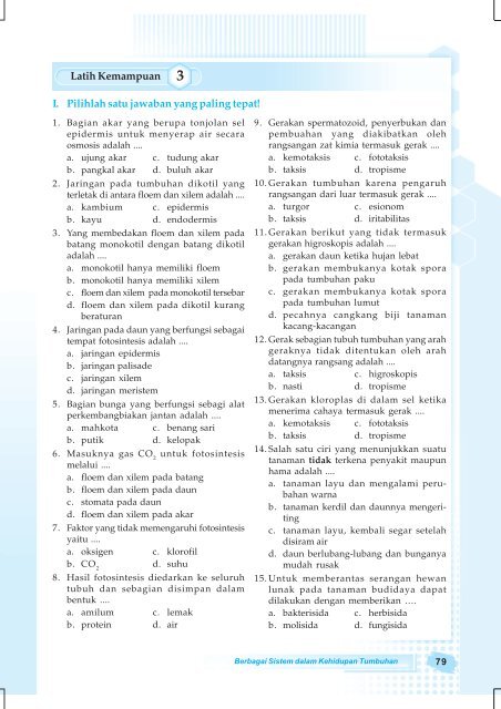 Pertumbuhan dan Perkembangan Makhluk Hidup