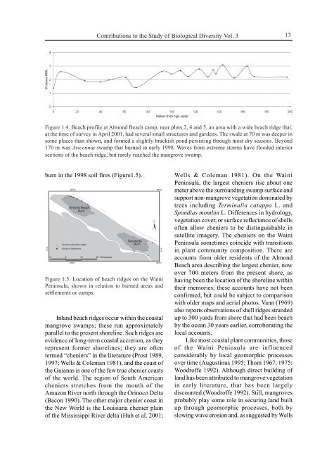 Plant Community Structure, Fire Disturbance, and Recovery in ...