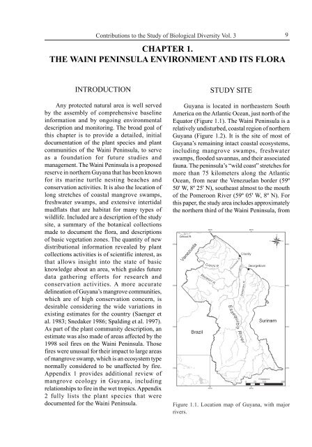 Plant Community Structure, Fire Disturbance, and Recovery in ...